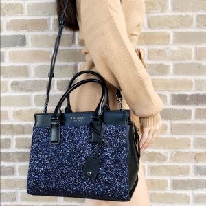 Kate Spade Glitter Satchel & Crossbody